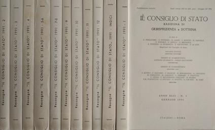 Il consiglio di Stato - copertina