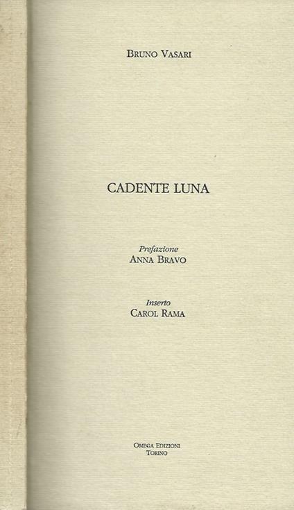 Cadente luna - Bruno Vasari - copertina