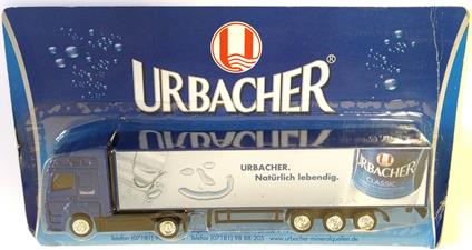 Camion Pubblicitario Mercedes Benz Axor Urbacher Water 1/87 Diecast