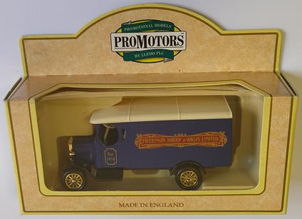 Lledo Promotors Morris Van Freeman Hardy Willis Diecast