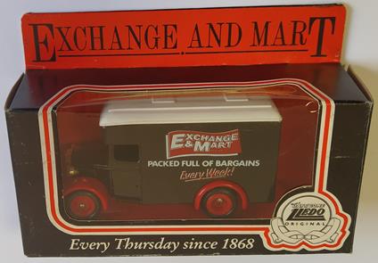 Lledo Promotional Dennis Van Exchange & Mart Diecast Metal