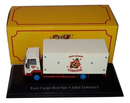 Atlas Circo John Lawson''s Ford Cargo Box Van 1/76 Ref.115