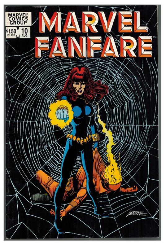 Marvel Fanfare 10 Marvel Comics 1983 George Perez F - copertina