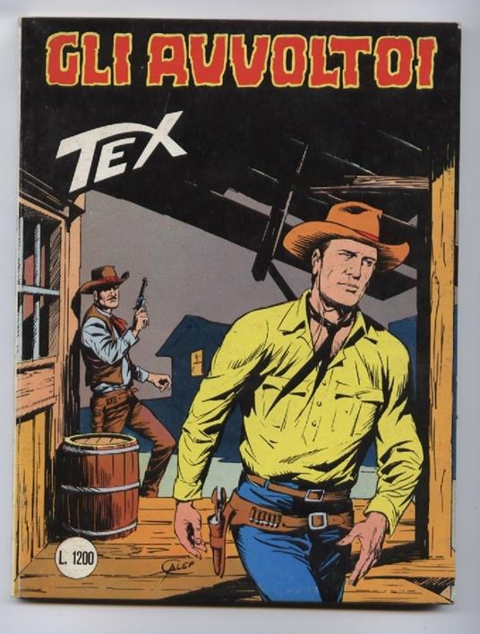 Tex 297 Gli avvoltoi 1985 - copertina