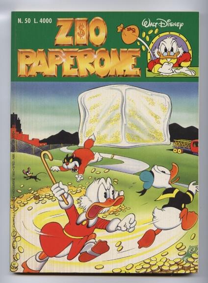 Zio Paperone N.50 Uncle Scrooge Comics 1993 Carl Barks - copertina