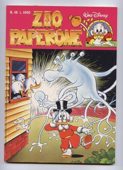 Zio Paperone N.48 Uncle Scrooge Comics 1993 Carl Barks - copertina