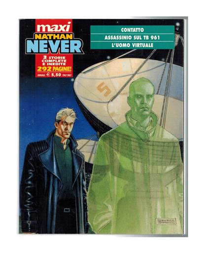 Maxi Nathan Never 2 Bonelli 2006 Casini Cozzi - copertina