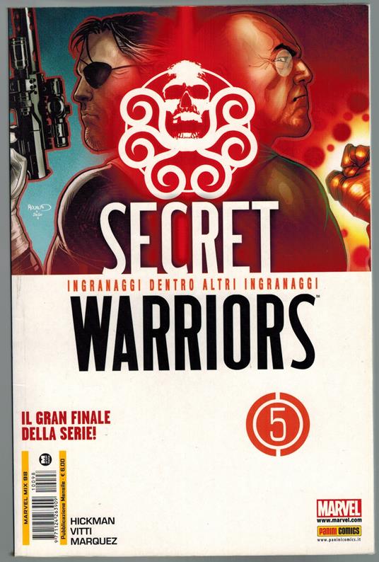 Marvel Mix 98 Secret Warriors 5 Panini Comics 2011 - copertina