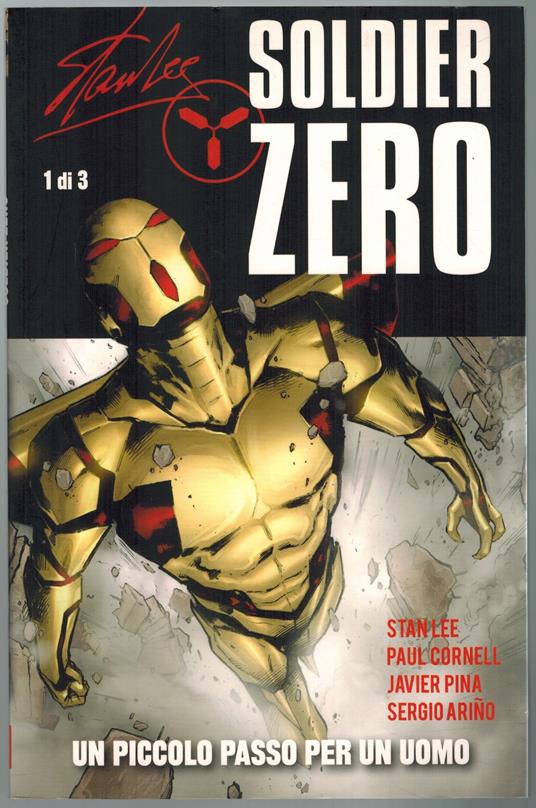 100% Panini Comics Soldier Zero TP 1 Stan Lee 2011 - copertina
