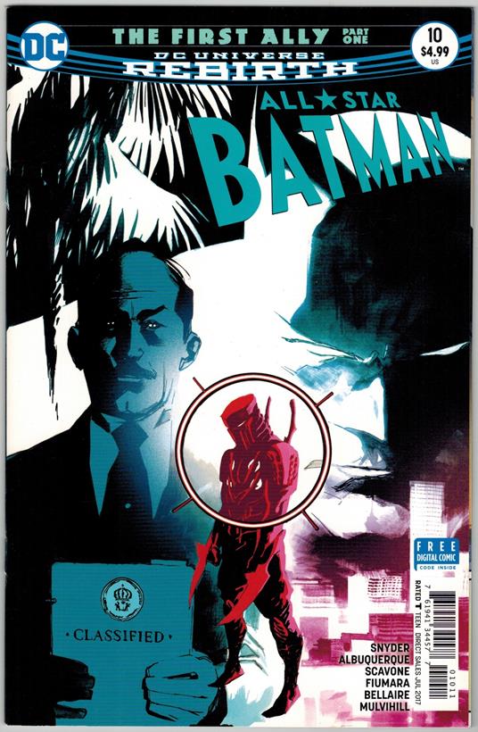 All-Star Batman 10 DC Comics 2017 VF Romita Jr - copertina