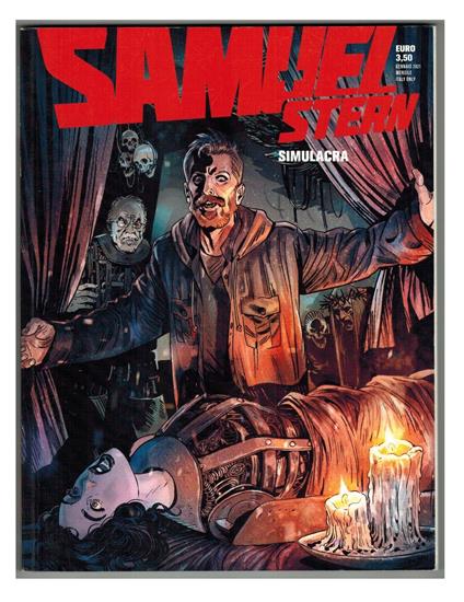 Samuel Stern 14 Simulacra Bugs Comics 2020 - copertina