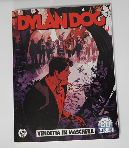 Dylan Dog 415 Vendetta in Maschera Andrea Chella Bonelli 2021 - copertina