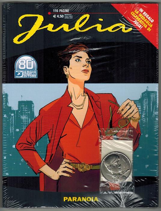 Julia 271 Bonelli 2021 + Medaglia Celebrativa Julia - copertina