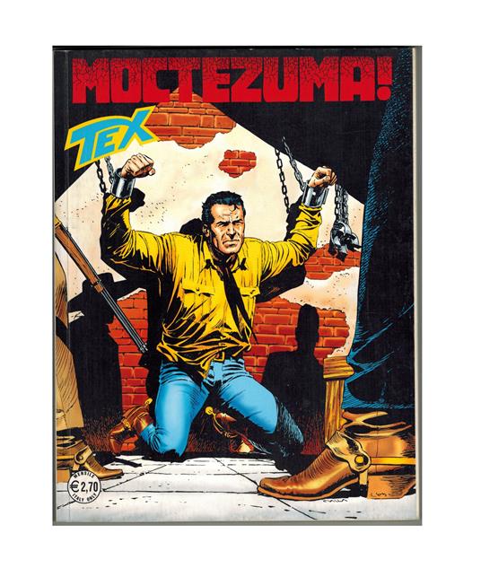 Tex 560 Moctezuma Fusco Bonelli - copertina