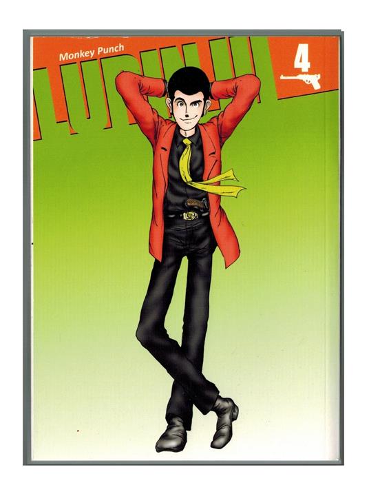Lupin III Vol. 4 Planet Manga Monkey Punch - copertina