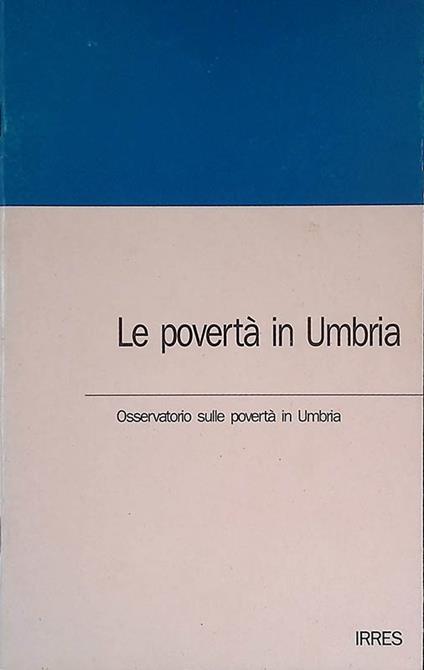 Le povertà in Umbria - copertina