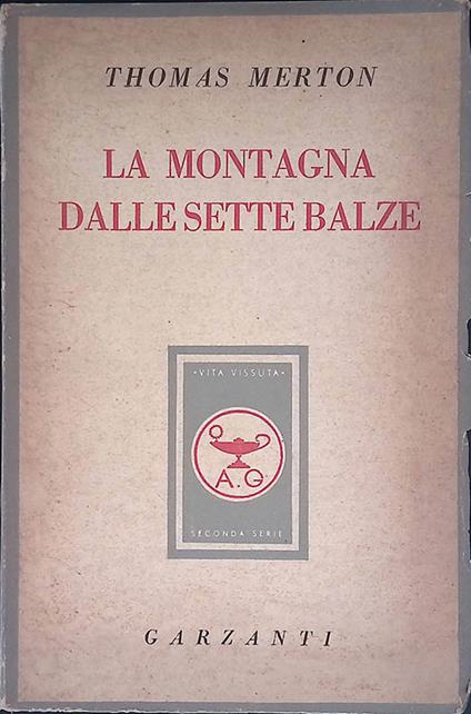 La montagna dalle sette balze - Thomas Merton - copertina
