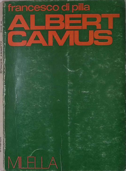 Albert Camus - Francesco Di Pilla - copertina