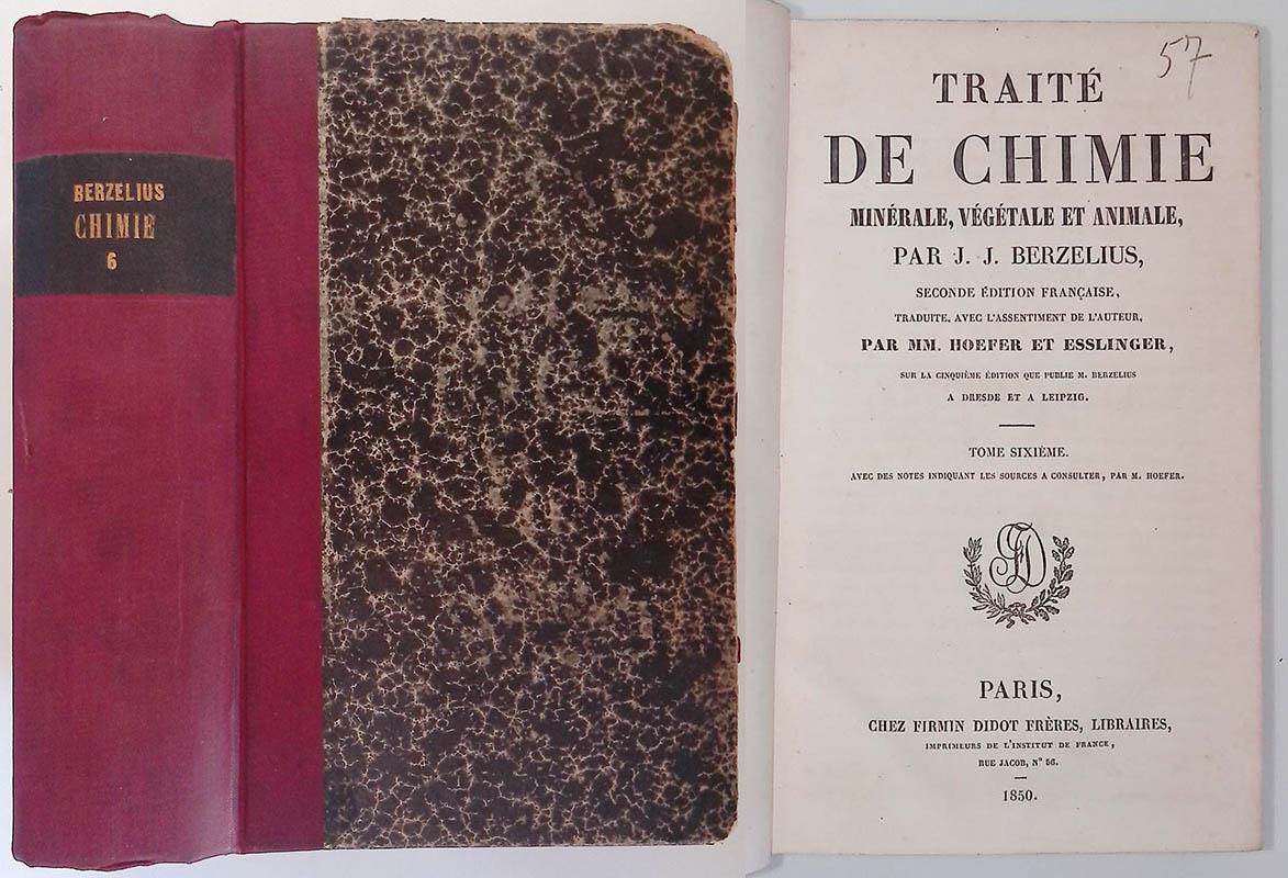 Traité de Chimie. Minérale, Végétale et animale - Tome Sixième