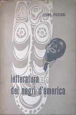 Letteratura dei negri d'America