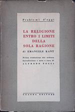 La religione entro i limiti della sola ragione