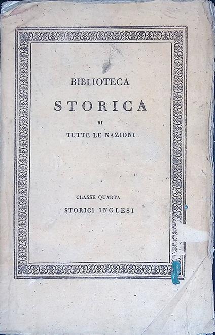 Storia delle decadenza e rovina dell'Impero Romano. Volume duodecimo - copertina