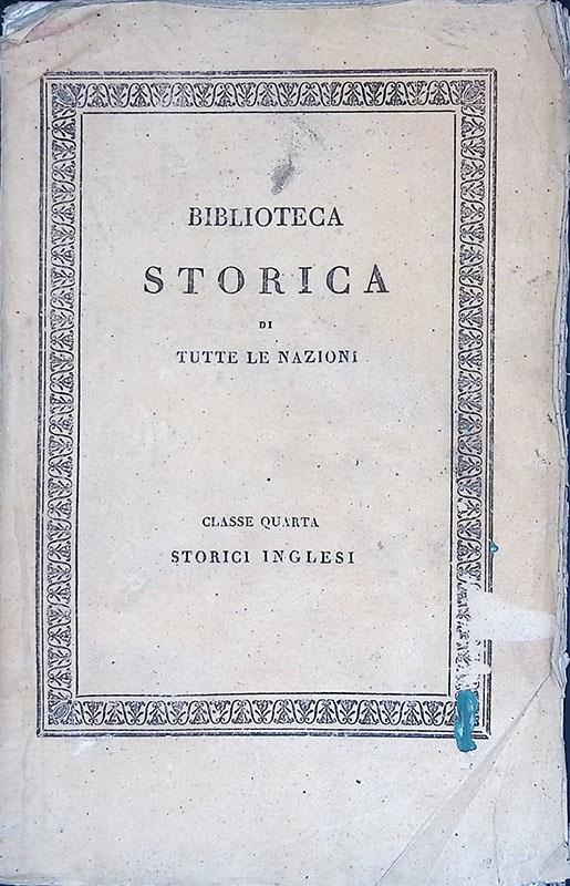 Storia delle decadenza e rovina dell'Impero Romano. Volume duodecimo - copertina