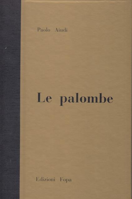 Le palombe - copertina