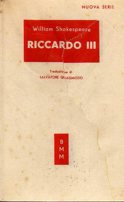 Riccardo III. Tragedia in cinque atti