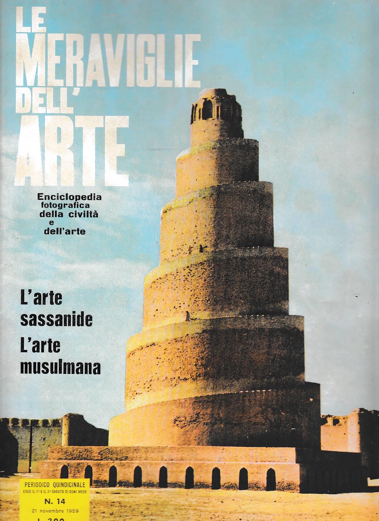 Le meraviglie dell’arte. n. 14/1959