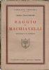 Saggio su Machiavelli - Maria Marchesini - copertina
