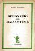 Dizionario del malcostume - Mario Tedeschi - copertina