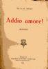 Addio Amore! - Matilde Serao - copertina