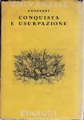 Conquista e Usurpazione - Benjamin Constant - copertina