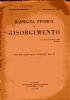 Rassegna storica del Risorgimento. Anno XXI, luglio-agosto 1934. Fascicolo IV - copertina