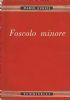 Foscolo minore - Mario Fubini - copertina