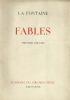 Fables - Premier volume - Jean de La Fontaine - copertina