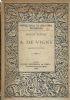Alfred De Vigny. Saggio critico