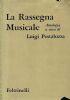 La Rassegna Musicale - Luigi Pestalozza - copertina