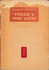 Poesie E Inni Sacri - Alessandro Manzoni - copertina