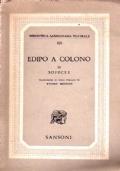 Edipo a Colono - Sofocle - copertina