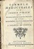 Formulae medicinales cum indice virium quo ad inventas indicationes inveniuntur Medicamina in usum medicorum praxin inchoantium - copertina