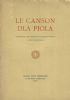 Le canson dla piola - copertina