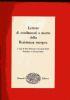 Lettere di condannati a morte della Resistenza italiana (8 settembre 1943-25 aprile 1945) - copertina