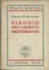 Viaggio nell’Oriente Mediterraneo - copertina