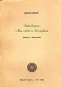 Antologia della critica filosofica. Vol.II:Medioevo e Rinascimento - Paolo Rossi - copertina