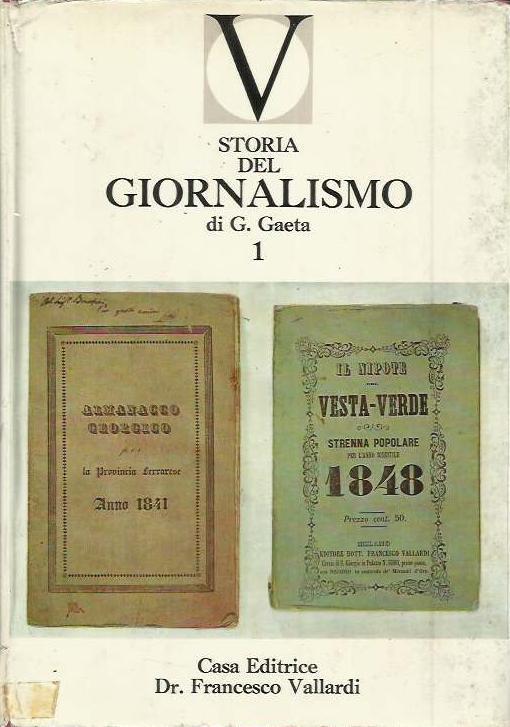 Storia del giornalismo - 2 volumi
