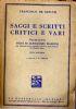 Studi su Alessandro Manzoni- vol. V°- (Saggi e scritti critici e vari) - copertina