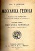 Meccanica tecnica - Tommaso Jervis - copertina