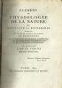 Elemens de Physiologie de la nature ou Résultats des recherches proposées par l’Académie Impérial des Sciences de Pétersbourg - copertina